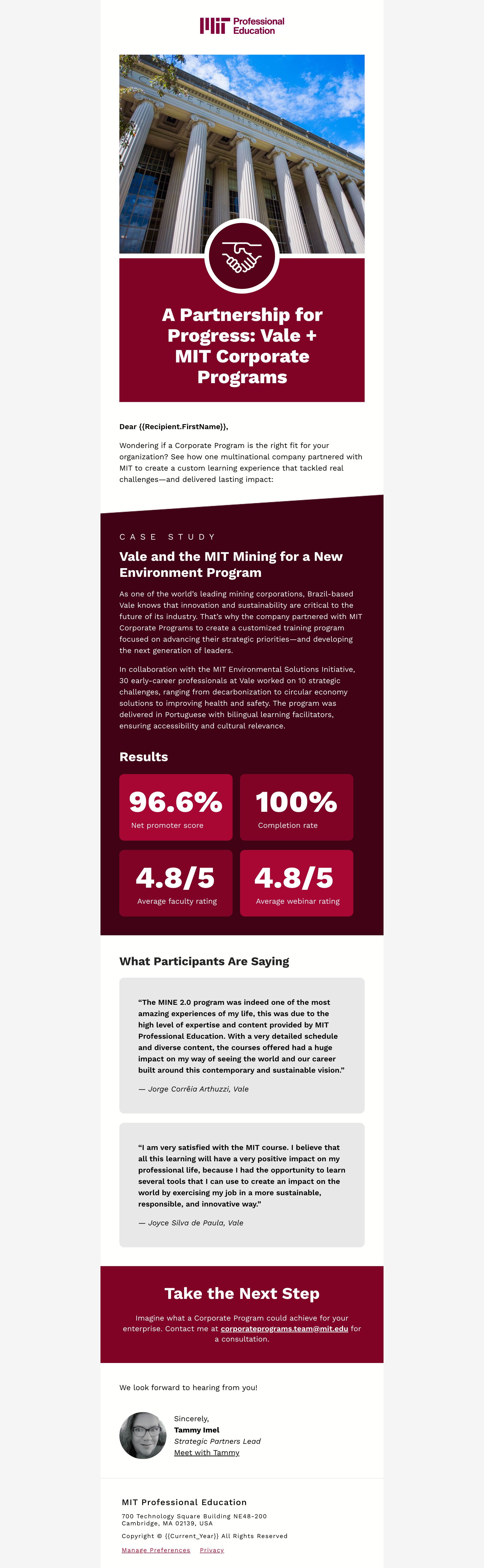 MIT Corporate Programs